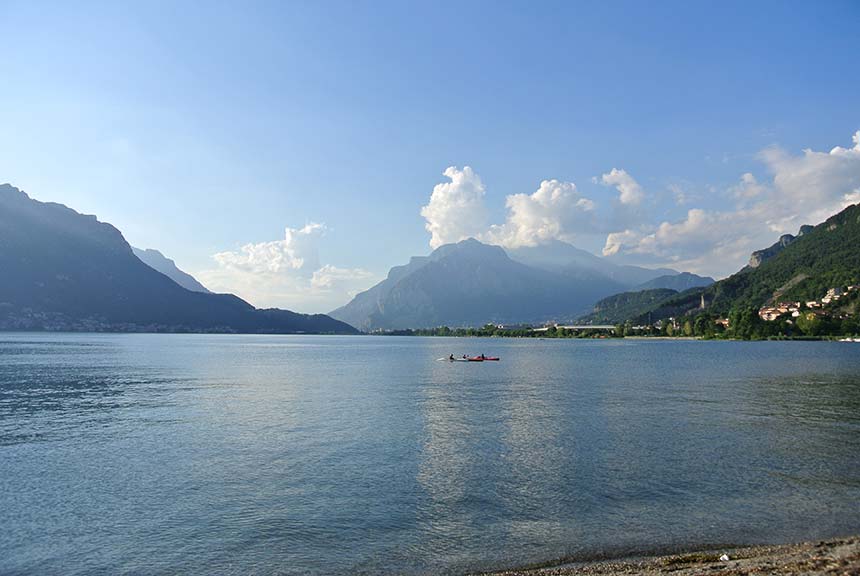 PROSSIMA TAPPA SUL LAGO DI GARLATE, IN LOMBARDIA
